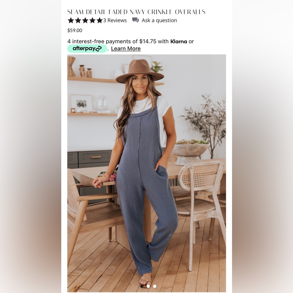 NWT cute Overalls